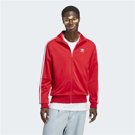 adidas firebird herren rot|Adidas firebird track jacket.